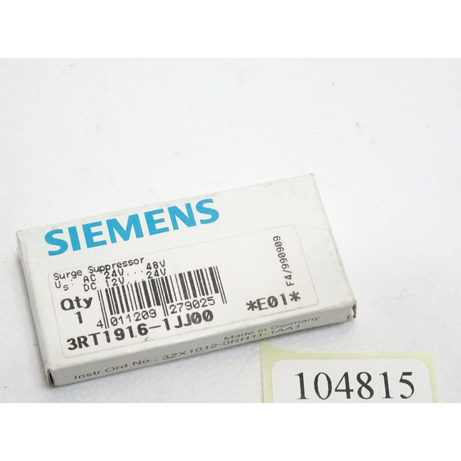Siemens Überspannungsbegrenzer 3RT1916-1JJ00 / Neu OVP - Maranos.de