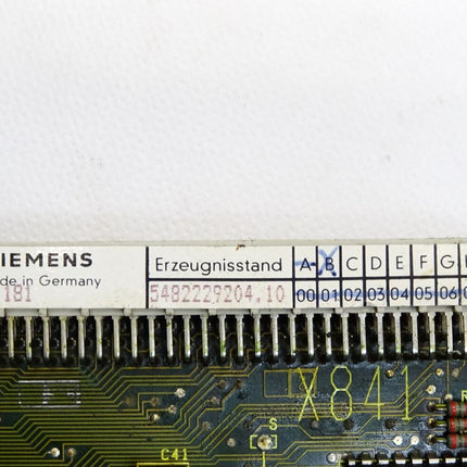 Siemens 6FX1122-2AD02 Sinumerik Platine 5482229204.10 E:B - Maranos.de