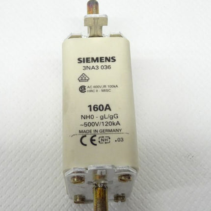 Siemens NH-Sicherungseinsätze 3x 3NA3036 / 3NA3 036 OVP - Maranos.de