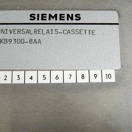 Siemens Scanner 7KB3180-2XX11 + 2x Universal Relais-Cassette 7KB9300-8AA - Maranos.de
