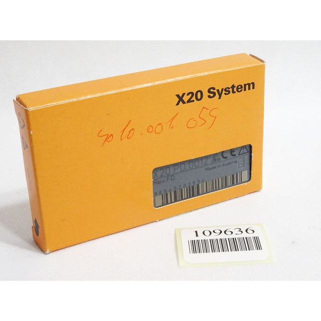 B&R X20PD0012 X20 PD 0012 Rev.F0 Potenzialverteilermodul / Neu OVP - Maranos.de
