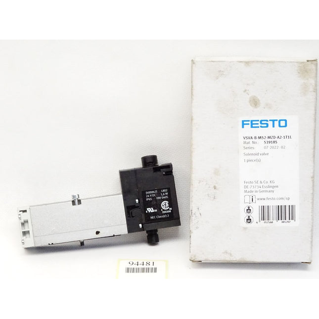 Festo Magnetventil VSVA-B-M52-MZD-A2-1T1L 539185 / OVP - Maranos.de