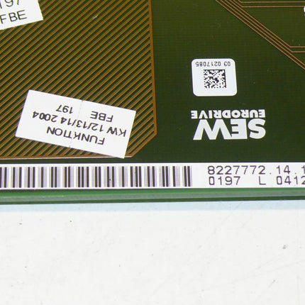 SEW Eurodrive DIP 8227772.14.15 Einschubkarte - Maranos.de