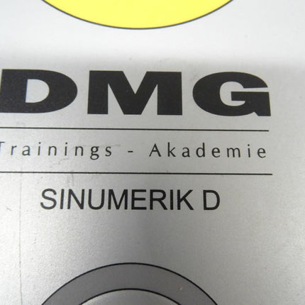 DMG Trainings - Akademie SINUMERIK D Bedientafel - Maranos.de