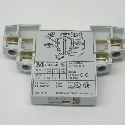Klöckner Moeller Hilfsschalter NHI11-PKZ0 4 Stück  / Neu - Maranos.de