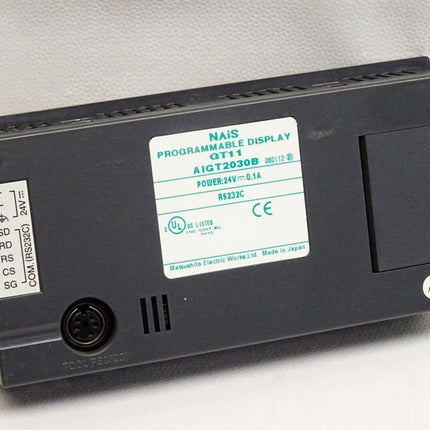 Panasonic Matsushita NAiS Programmable Display GT11 AIGT2030B - Maranos.de