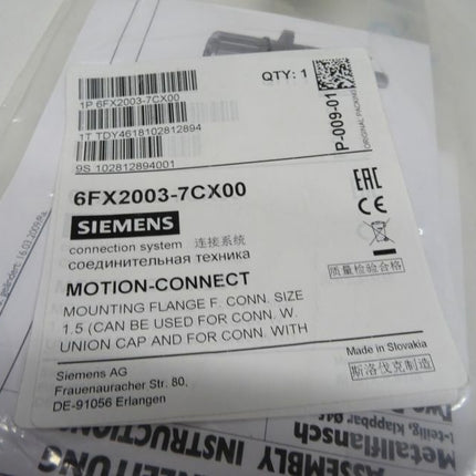 SIEMENS 6FX2003-7CXA00 / 6FX2 003-7CX00 Motion-Connect - Maranos.de