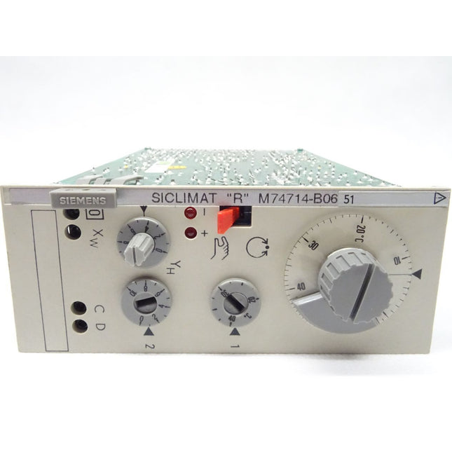 Siemens Regelsystem K M74714-B0651 / M74714-B0651 Siclimat  NEU-OVP - Maranos.de