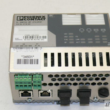 Phoenix Contact FL Switch IRT 2TX/2POF / 2700691 HW:01 - Maranos.de