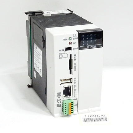 EATON XC Modular PLC 134238 XC-CPU202-EC4M-8DI-6DO-XV XC-CPU202-EC4M-XV XIOC-BP-XC - Maranos.de