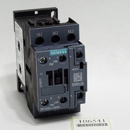 Siemens Leistungsschütz 3RT2026-1AB04 / Neu - Maranos.de