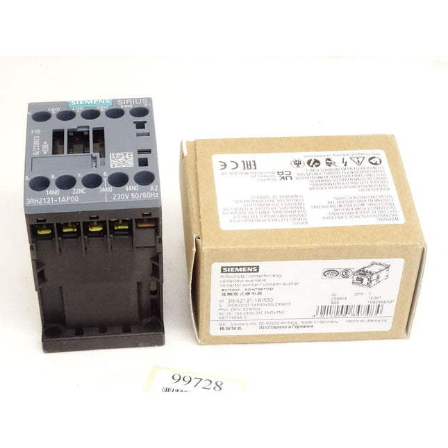 Siemens Hilfsschütz 3RH2131-1AP00 / Neu OVP - Maranos.de