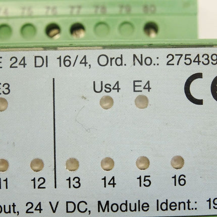 Phoenix Contact Interbus IB STME 24 DI 16/4 / 2754396 + IB ST 24 DI16/4 / 2754338 - Maranos.de