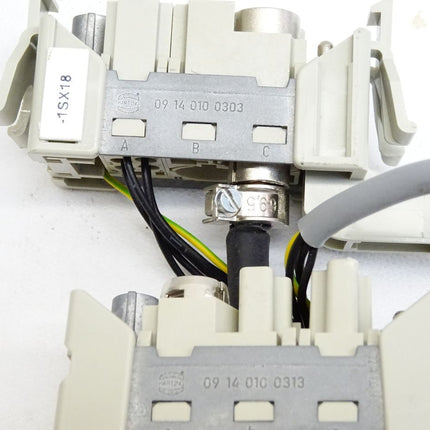 Harting Stecker Halterahmen 09140100303 09140100313 Kontakteinsatz-Halterung - Maranos.de