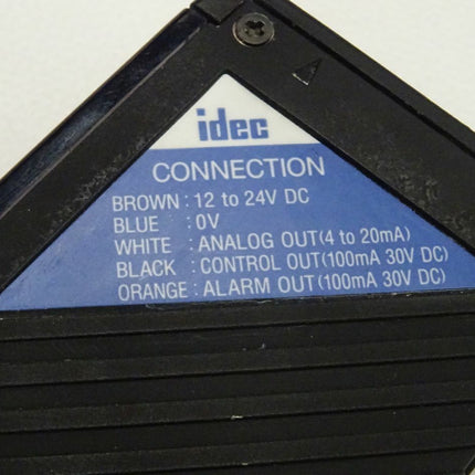 IDEC SA1DLL4 / SA1D-LL4 / Analog Distance Sensor  Connection - Maranos.de