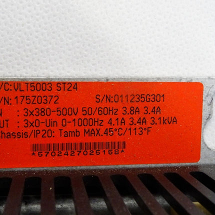 Danfoss VLT5003 ST24 175Z0372 - Maranos.de