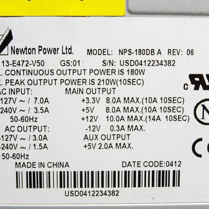 Newton Power Supply S26113-E472-V50 180W - Maranos.de