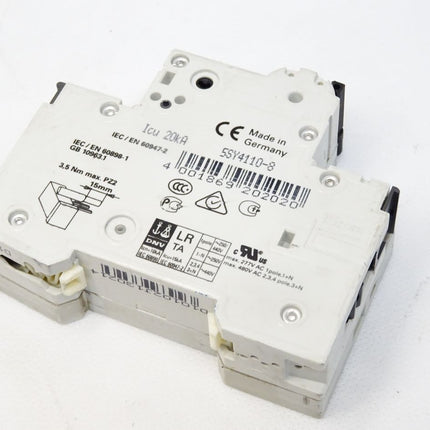Siemens 5SY4110-8 5SY41 MCB D10 Leitungsschutzschalter - Maranos.de