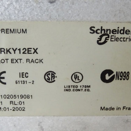 Schneider Electric TSX Premium TSXRKY12EX / 12 Slot Ext. Rack - Maranos.de