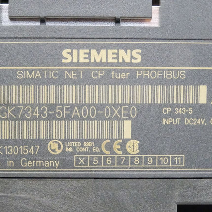 Siemens ommunikationsprozessor CP343-5 6GK7343-5FA00-0XE0 - Maranos.de