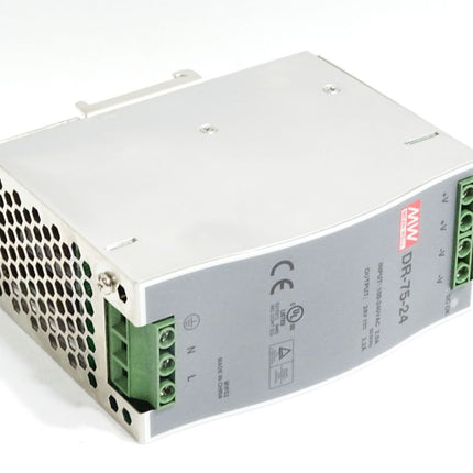 Mean Well MW DR-75-24 Schaltnetzteil Hutschiene - Maranos.de