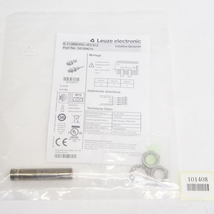 Leuze Electronic 50109674 IS 212MM/4NC-4E0-S12 Induktiver Sensor / Neu OVP - Maranos.de