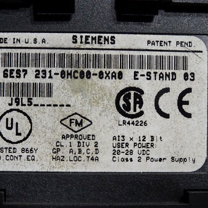 Siemens S7-200 EM221 6ES7231-0HC00-0XA0 6ES7 231-0HC00-0XA0 - Maranos.de