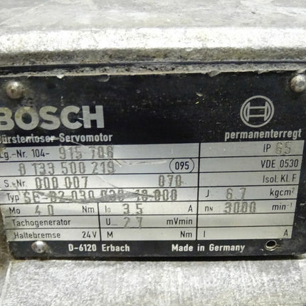 Bosch SE-B2.030.030-10.000 Bürstenloser Servomotor  3000 Rpm - Maranos.de