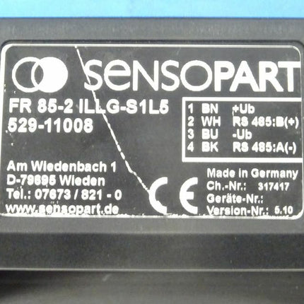 Sensopart FR 85-2 ILLG-S1L5 Abstandssensor Glas weiß - Maranos.de