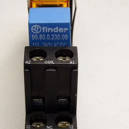 Finder Relais mit Sockel 40.52 + 95.85.10 + 99.80.0.230.09 - Maranos.de