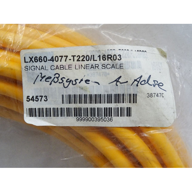 Fanuc LX660-4077-T220/L16R03 Signal Kabel Linear Scale / Neu OVP - Maranos.de