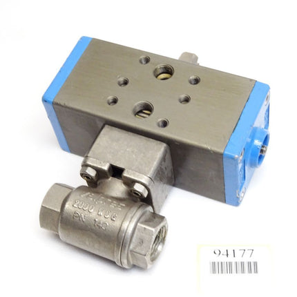 Valbia DA32BS DA 32 BS 8bar Antrieb + Kugelventil in 1/2" Anschluß - Maranos.de