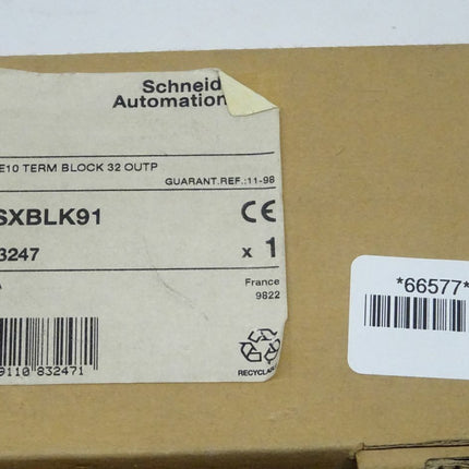 Schneider Automation TSXBLK91 Terminalblock 32 OUT NEU-OVP - Maranos.de