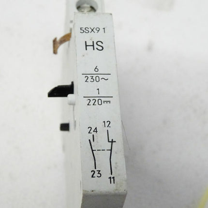 Siemens VDE 0660 Hilfsschalter / 5SX91 HS - Maranos.de