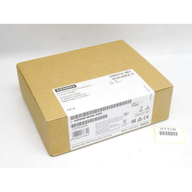 Siemens Scalance XB208 6GK5208-0BA00-2AB2 / Neu OVP versiegelt - Maranos.de
