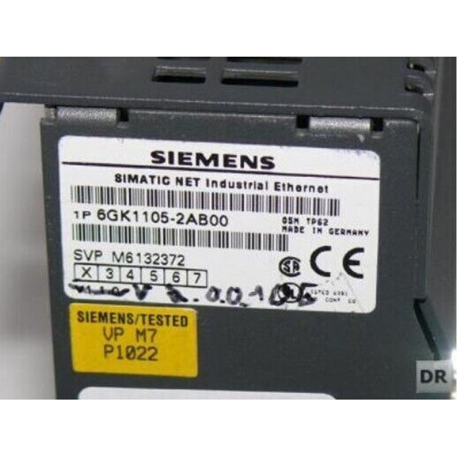 Siemens 6GK1105-2AB00 / 6GK1 105-2AB00 OPTICAL SWITCH NET TP62 / E:02 V2.0.0.1 - Maranos.de
