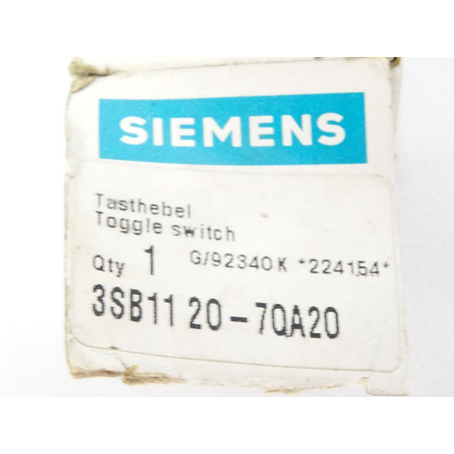 Siemens Tasthebel 3SB1120-7QA20 / Neu OVP - Maranos.de
