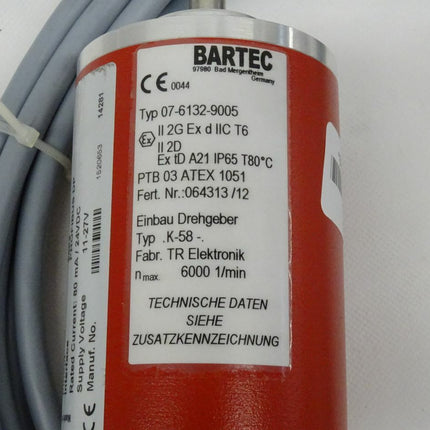 Bartec 07-6132-9005 / AEV70S-00008 - Maranos.de