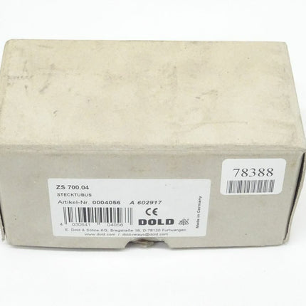 E.Dold u. Shöhne ZS 700.04 / 0004056 Stecktubus NEU/OVP - Maranos.de