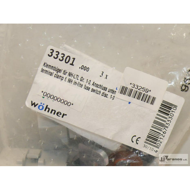 Wöhner 33301.000 Klemmbügel für NH-LTL gr. 1-3 - Maranos.de