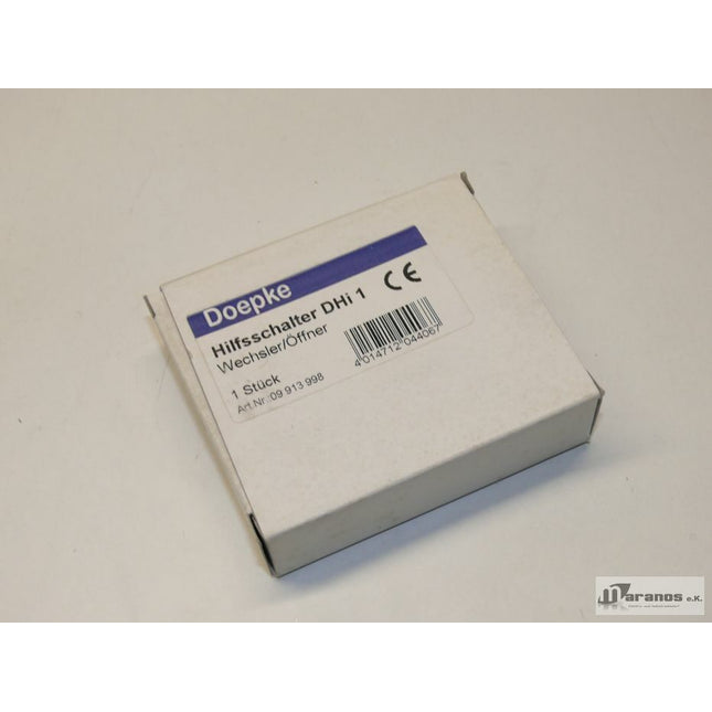 NEU-OVP Doepke DHi1 Hilfsschalter Wechsler/Öffner - Maranos.de