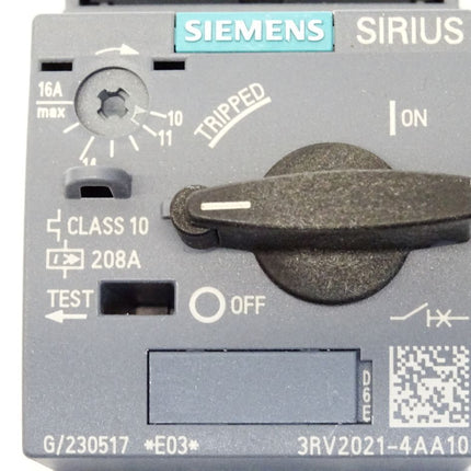 Siemens Sirius 3RV2021-4AA10 Leistungsschalter - Maranos.de