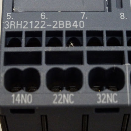 Siemens Sirius 3RH2122-2BB40 Hilfsschütz Federzuganschluss - Maranos.de