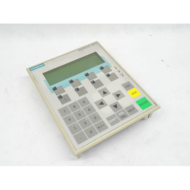 Siemens 6AV3607-1JC00-0AX0 / 6AV3 607-1JC00-0AX0 / OP7-PP Panel - Maranos.de