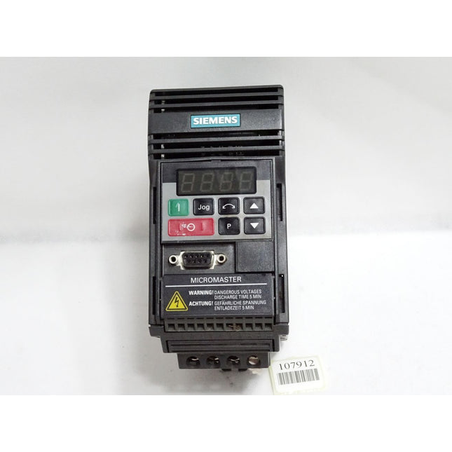 Siemens Micromaster 6SE9212-8BA40 0.75HP 550W - Maranos.de