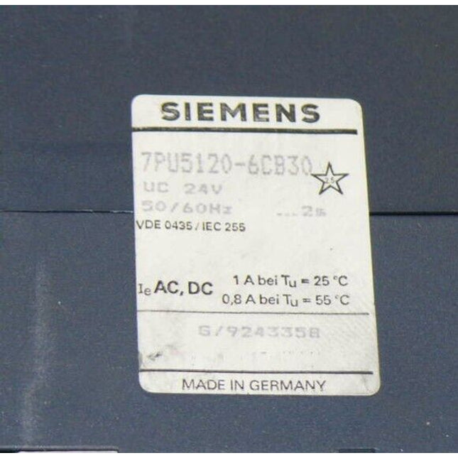 Siemens 7PU5120-6CB30 / 0,2 - 2,0s Flasher Relai Relay - Maranos.de