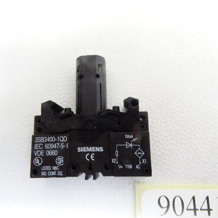 Siemens Lampenfassung 3SB3400-1QD / Neu - Maranos.de