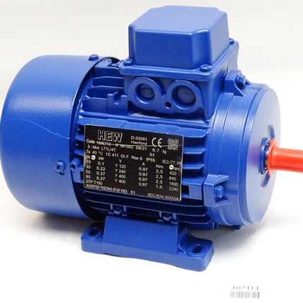 HEW Elektromotor L71L/4T 1895710 0.37kW 1400rpm / Neu - Maranos.de
