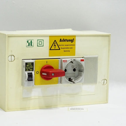Schaltkasten 220V Notschalter Schuko Steckdose Verteilerschrank AEG Elfa 22-L16A - Maranos.de