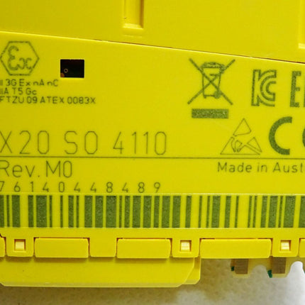 B&R X20SO4110 Rev.M0 Digitales Ausgangsmodul / Neu OVP - Maranos.de